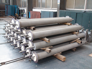 Electric radiant tube